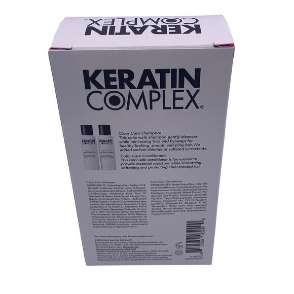 Keratin Complex COLOR CARE Shampoo/Conditioner Travel Set 6 oz (178 ml) NEW - Picture 4 of 6
